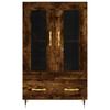 Highboard Smoked Oak 69.5 x 31 x 115 cm Particleboard