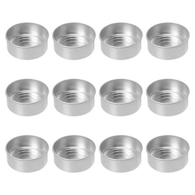50 Pezzi Base Portacandele Supporti Fondo Cassa Moda Moderno Alluminio Casa Scaffale Decor