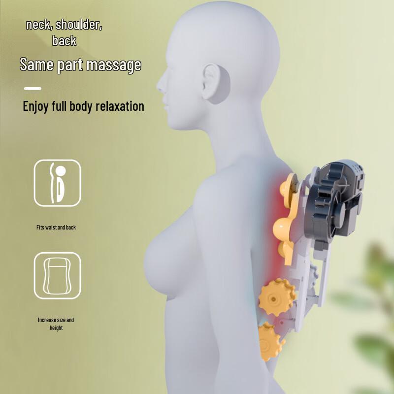 AIVEISI Neck and Waist Massage Cushion