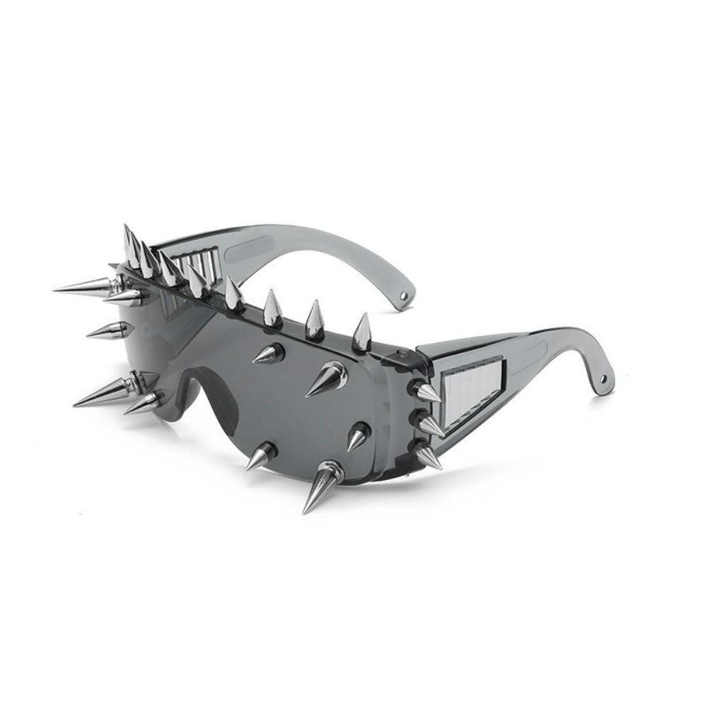 Retro Steampunk Sunglasses Unique Halloween Rivet Sunglasses Popular Oversized Sun Glasses Costume