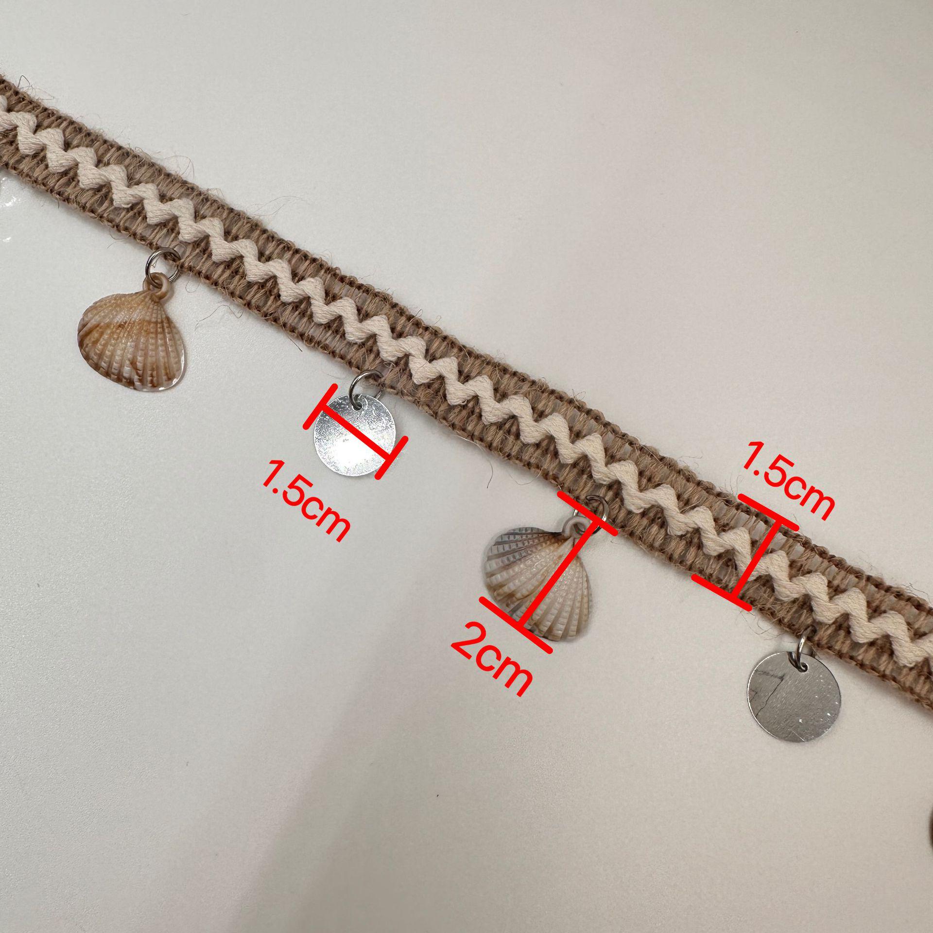 

И Ван Корейский стиль Подвеска-ракушка Кисточка Кружевная лента DIY аксессуары P0451