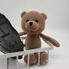 Handmade Children Knit Bear Soft Plush Animal Toy Playroom Decor Gift Birthday