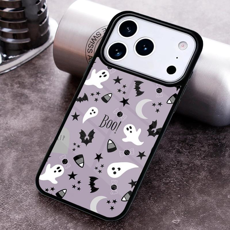 Halloween soft Phone Case for iPhone 17 16 15 Pro Max Air 14 13 12 11 Plus Shockproof Cover