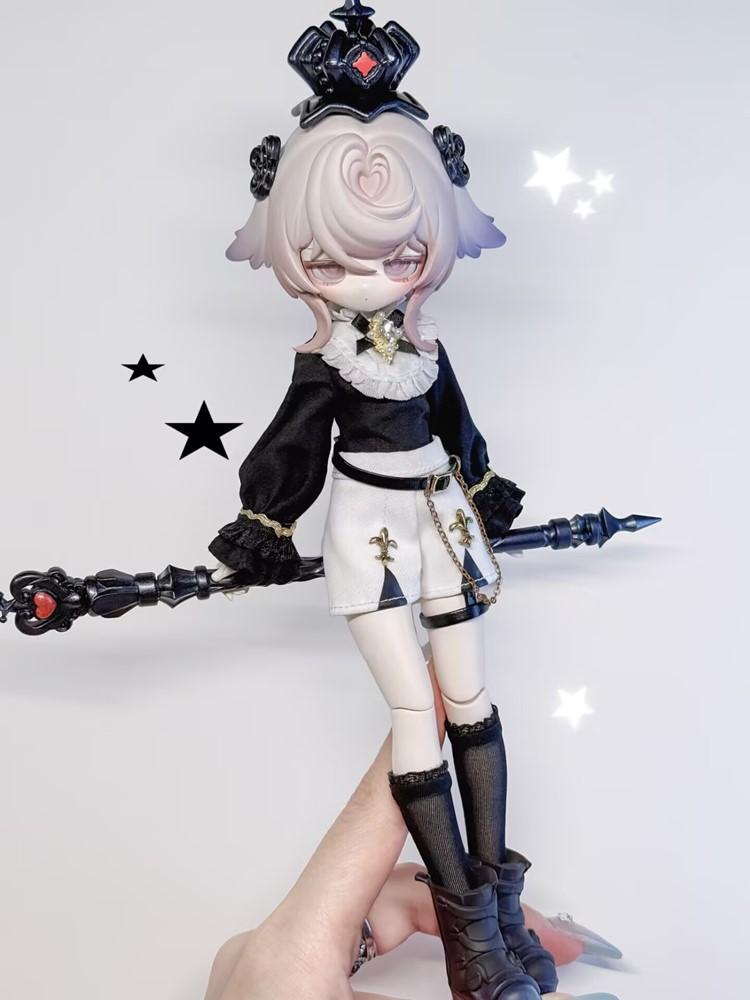 Genuine 1/8 Bjd Lunar Lore Blind Box Kawaii Action Figure Movable Joint Doll Desktop Ornament Collection Model Surprise Gift