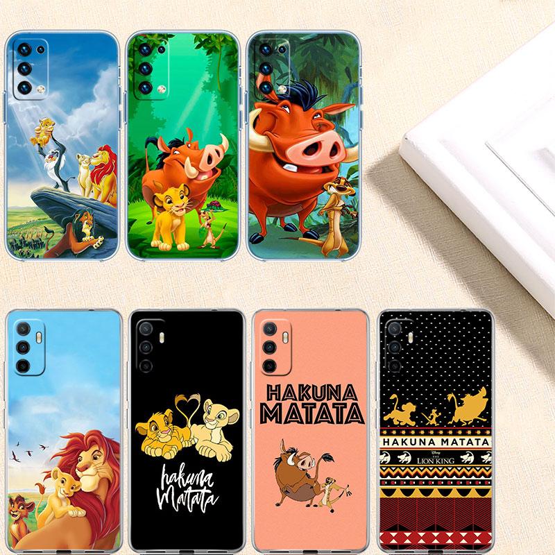 Lion King Transparent Phone Case for LG K22 K30 K40 K40S K41 K42 K50 K50S K51 K51S K52 K61 K62 K71 K92 Q61