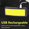 Powerful COB Headlamp Type-cRechargeable Head Flashlight Built-in Battery Outdoor Fishing Camping Lantern Waterproof Torch