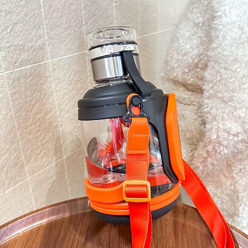 Shangqi Tea Infuser Glass Water Bottle