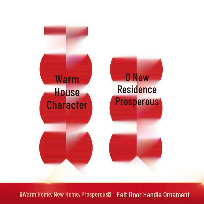 Fu Character Ornament - Auspicious Housewarming Decoration for New Homes