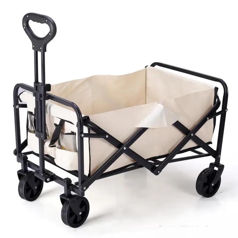 WEZHO Outdoor Folding Utility Cart