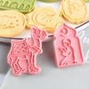 8Pcs Eid Mubarak Cookie Cutters Mold Biscuit Stamp Mould Ramadan Kareem Decoration Islamic Muslim Party DIY Cake Baking Tools