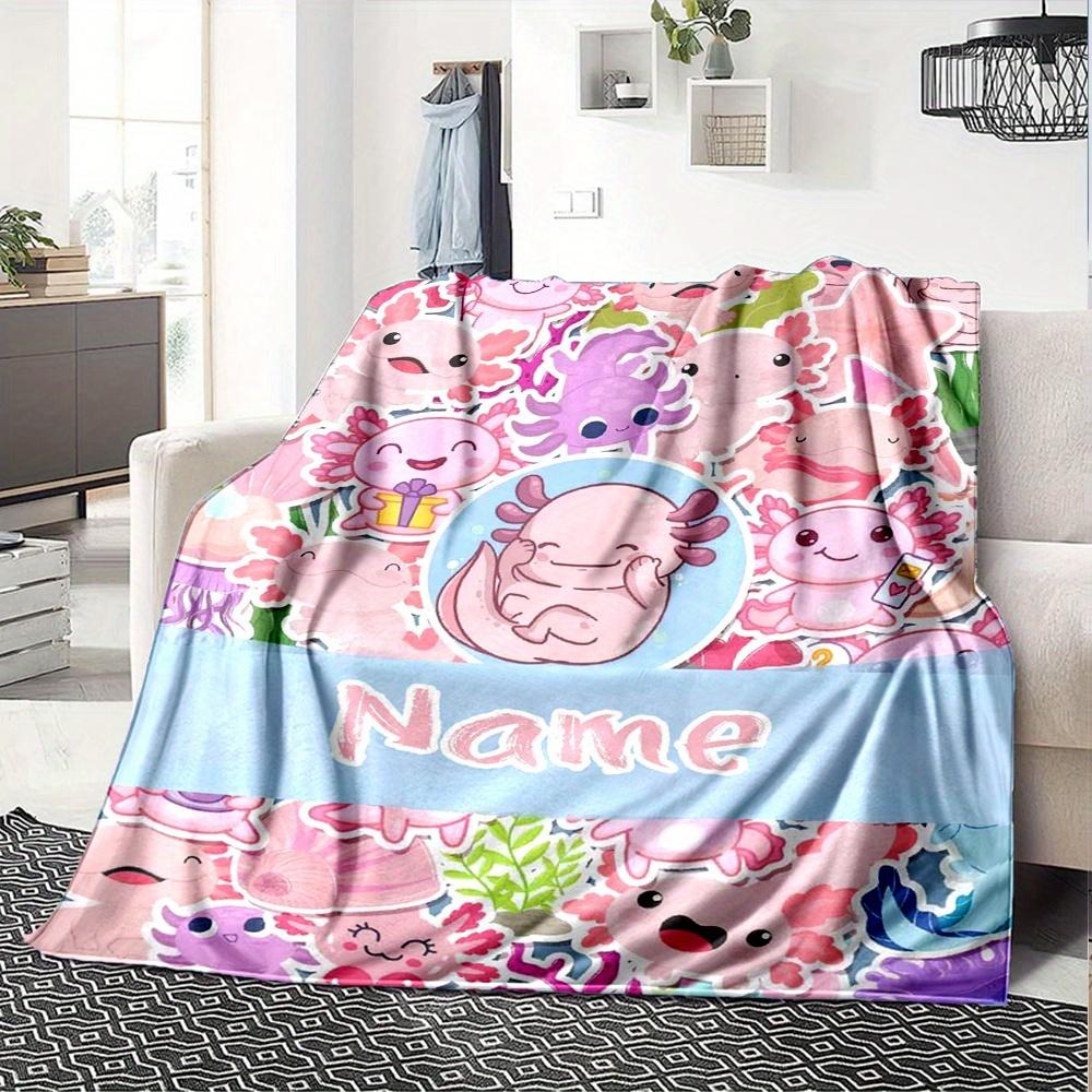 Home Axolotl Blanket Fashion Home Blankets Used For Chair Office Sofa Bed Camping Soft And Warm Giving Friends And Relatives Birthday Gifts Graduation
