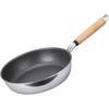 Hokuriku Aluminum 26cm Lightweight Aluminum IH Compatible Frying Pan, Made In Japan, 65cm Deep,
