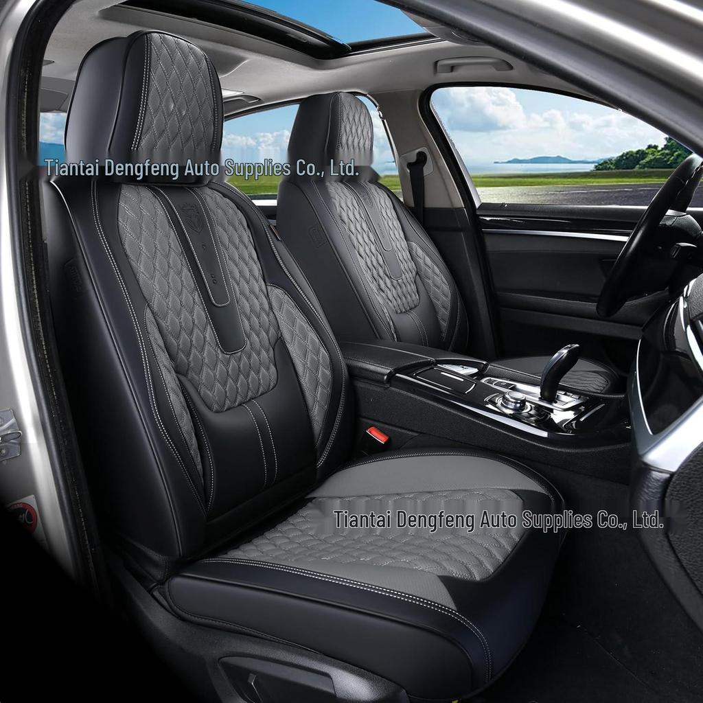 Universal Leather Car Seat Covers for Sedans, SUVs, and Trucks