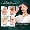 Heated Eyebrow Shaver 2 In 1 Automatic Eyebrow Trimmer Portable Electric Eyelash Curler  for Women