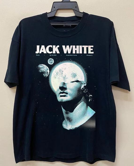 Jack White Live In Concert Tour 2022 T SHIRT Size S-5XL M