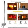 Foldable Titanium Multifunctional Outdoor Tent Stove for Heating, Cooking, and Boiling Water