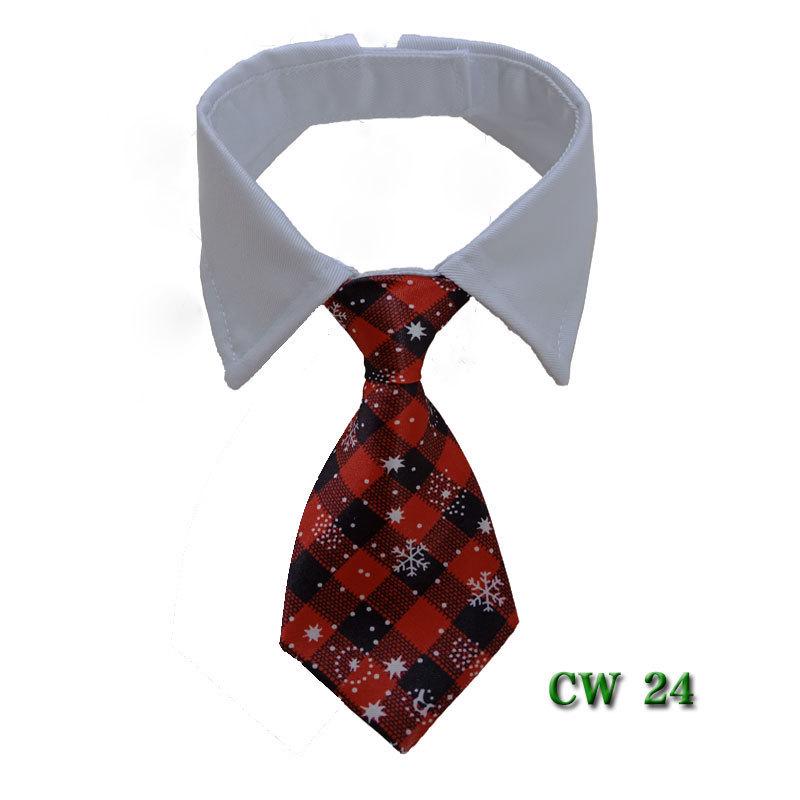 Striped Bow Tie Collar and Scarf for Dogs