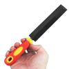 Flat Hand File with Hardened Steel Ergonomic Grip Plastic Handle Flat File