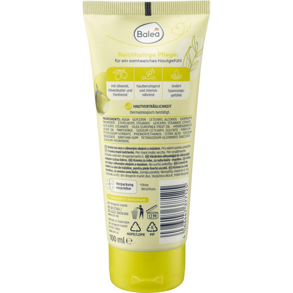 Germania DM Balea Balea Crema de maini cu masline 100ml