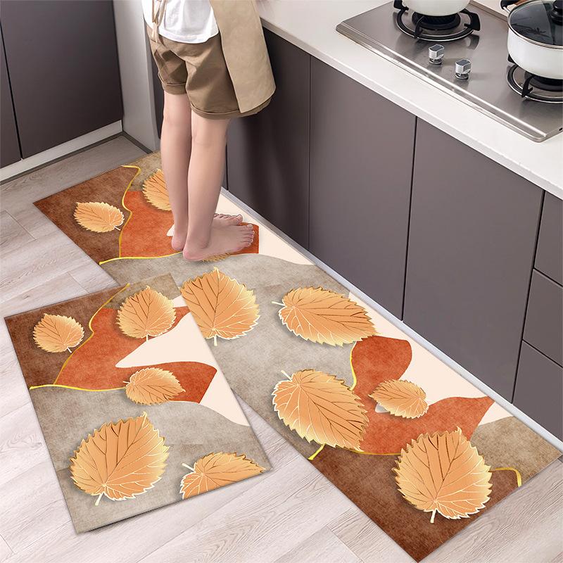 Kitchen Mat Floor Carpet House Hold Carpet Long Strip Door Mat Modern Home Decor