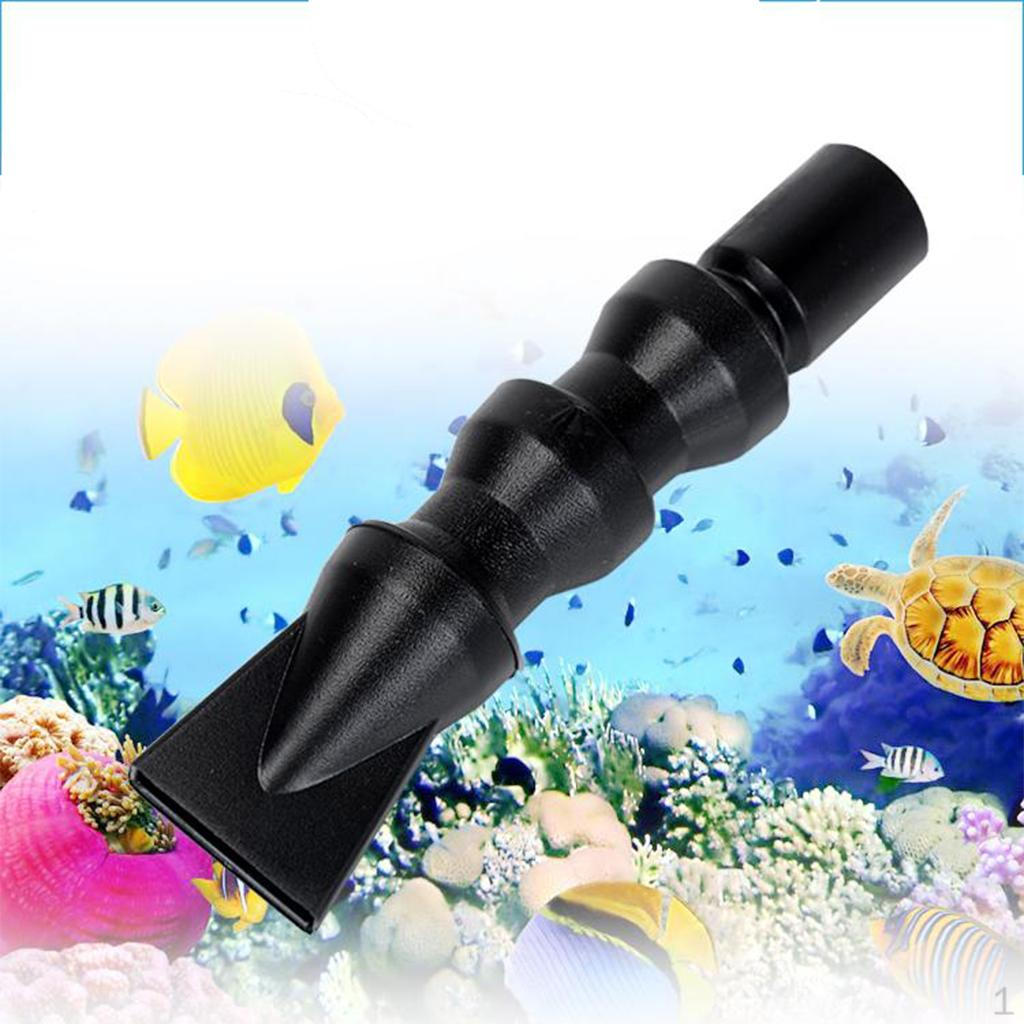 

Plastic Aquarium Fish Tank Water Outlet Duckbill Nozzle Degree Ends Rotate Flow Flats-20&25mm