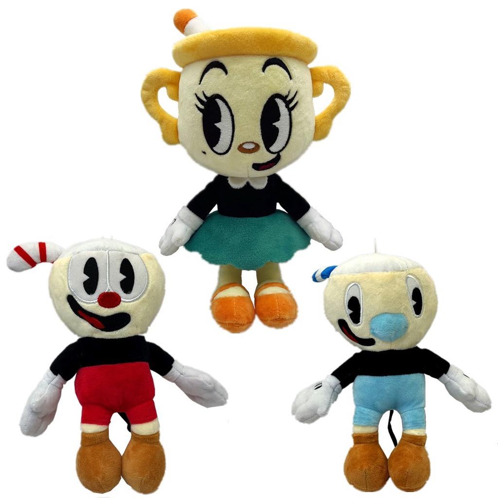 Teacup Head Cuphead Adventure Mugman Mugman Plush Toy Teacup Head Girl Plush Toy