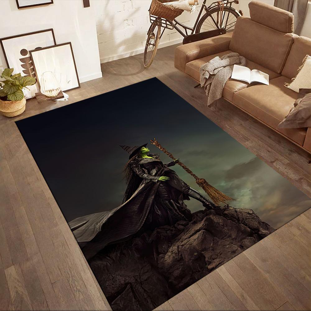 Gothic Style Floor Rug Office Rug Suitable for Playrooms Decorate Room Balcony Game Room Antislip Carpet Office Home Decor Gift for Festivals