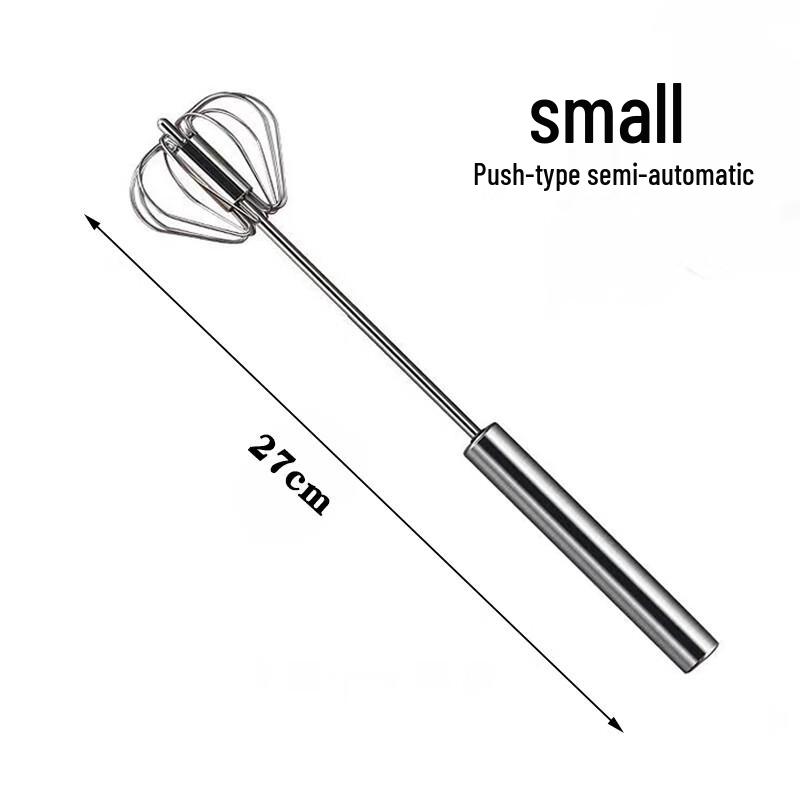 

Stainless Steel Manual Semi-Automatic Egg Beater Set
