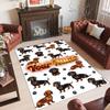 Other Similar Designs Theme Crystal Velvet Rug Personalized Custom Name Text Soft Floor Mat Home Decor