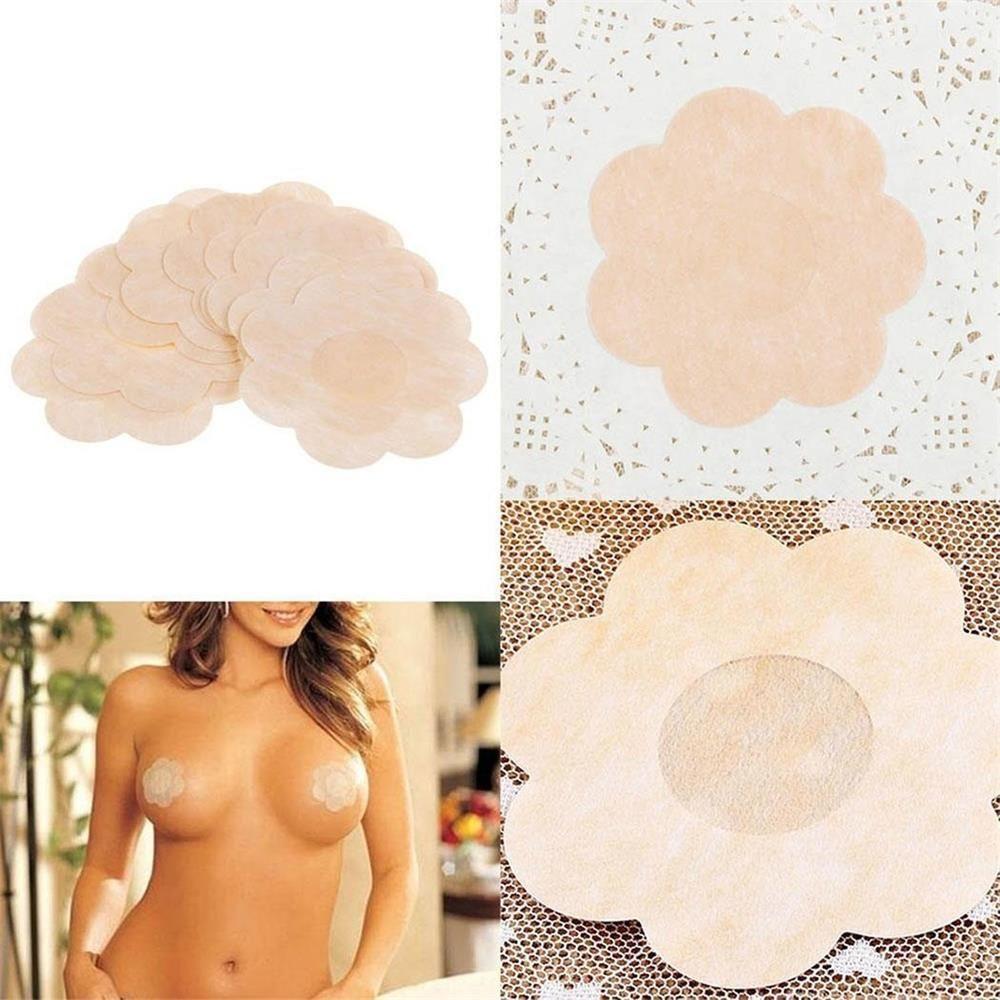 Women Anti Emptied Intimates Shield Pads Adhesive Invisible Stickers Body Breast Nipples Covers