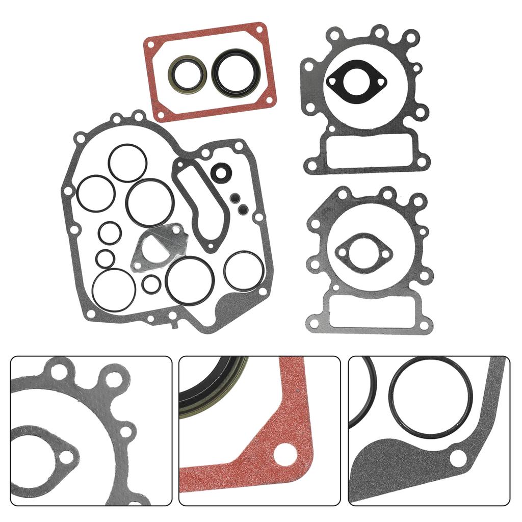 Comprehensive Gasket Set for OHV Single Cylinder Engines Compatible with Multiple Model Numbers Including 796187