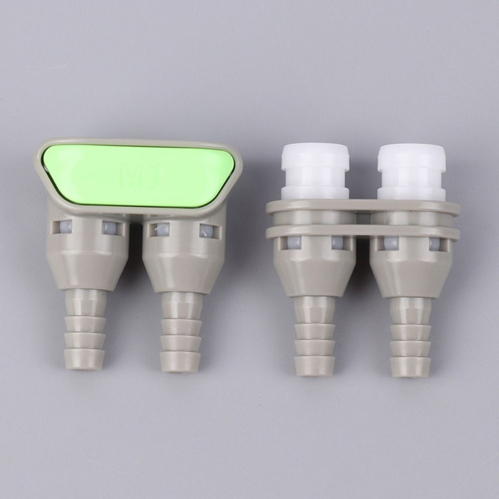 Beauty Instrument Joint CPC Quick Connector Water Injection Joint Double Tube Stop Valve Double Pipe Barb Joint Connector