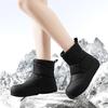 Casual versatile white snow boots women's winter new velvet thickened outdoor short boots