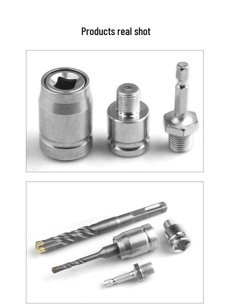 Multifunctional Electric Wrench to Hammer Drill Bit Adapter