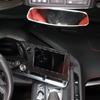 Soft Carbon Fiber Navigation Screen Panel Sticker Trim For Corvette C8 -25