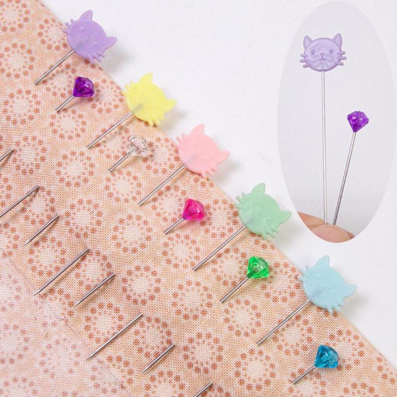Straight Pins 80pcs Quilting Pins Fabric Fixed Needle for Dressmaker Quilting Supplies for Crafts Making Sewing Project