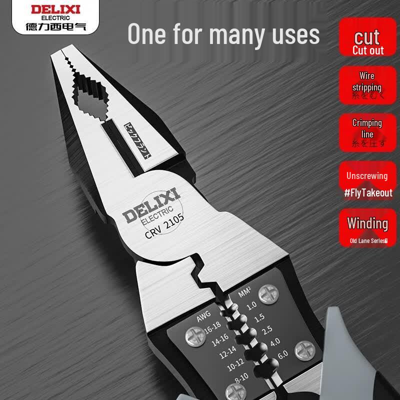 Delixi Industrial Diagonal Cutting Pliers