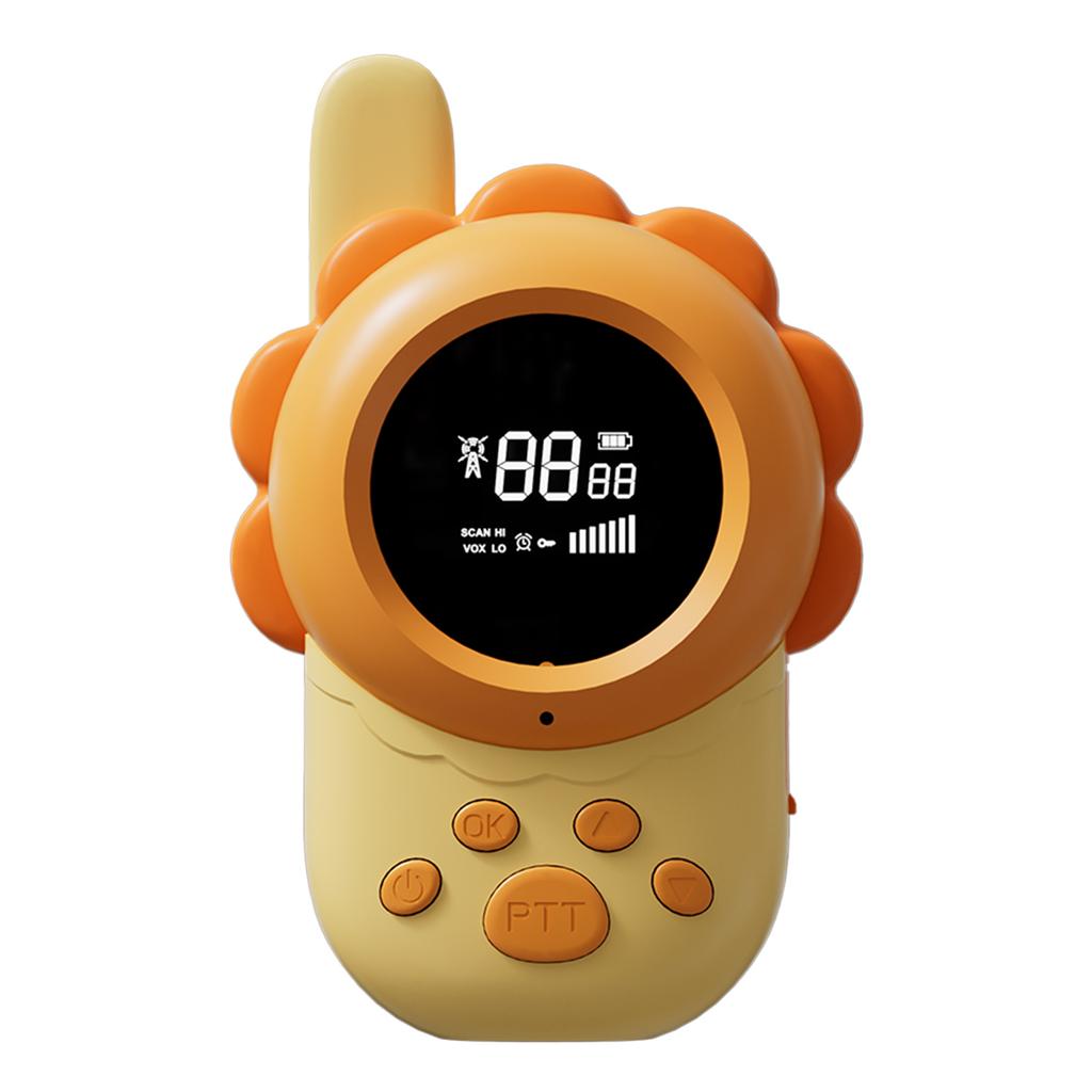 2Pcs Walkie Talkies for Kids Rechargeable Walkie Talkies with Screen Display & 400mAh Battery for 3-12 Years Boys Girls