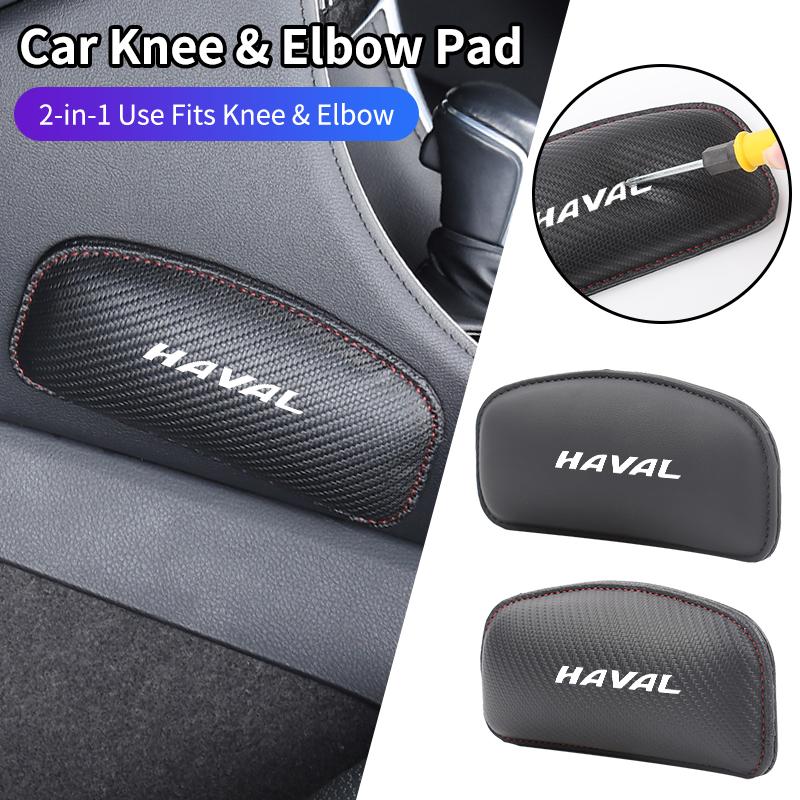 Tapis de protection de voiture - Coussinet de genou en cuir Rangement pour dossier Pour Great Wall Haval F7 H6 H2 H3 H5 H7 H8 H9 M4 F7X F7H H2S Jolion