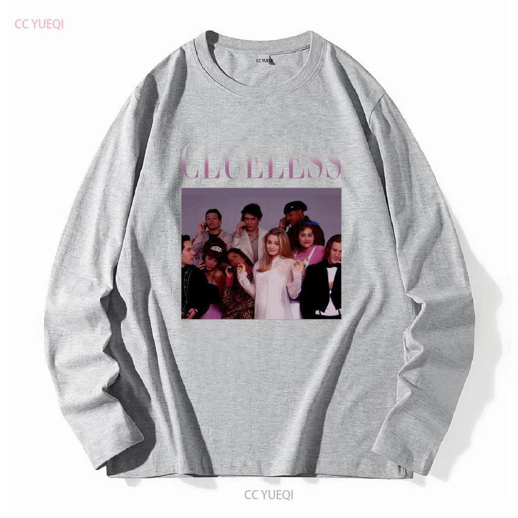 Clueless Movie Characters Vintage T Shirt vintage Washed graphic designer clothes homme Unisex Stretched Breathable streetwear
