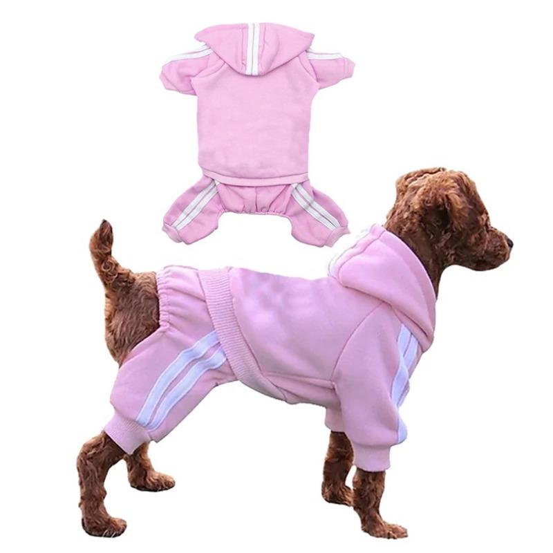

1pc Outdoor Sports, Hooded Pets, Four Legged Clothes Cat and Puppy Clothing Is Suitable for Small and Medium-sized Dogs, As Well As Cats and Pets weight about 6-7.5kg