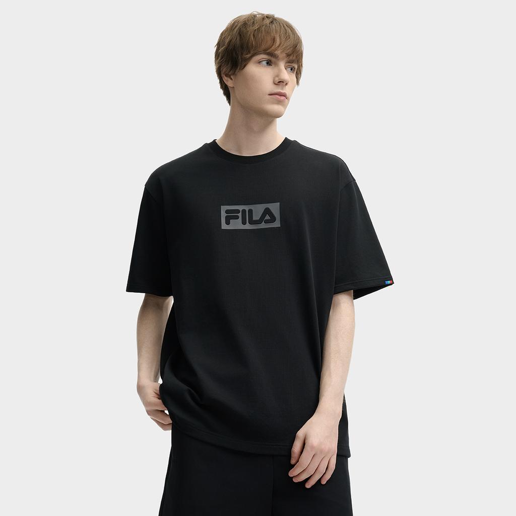 New FILA ORIGINALE T Shirt Unisex Jet Black F51M529110FBK