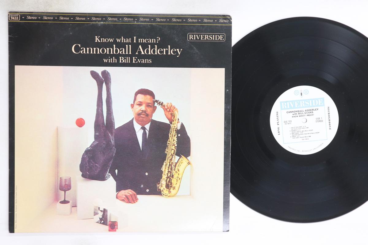 Disco LP CANNONBALL ADDERLEY - Know What I Mean? OJC105 RIVERSIDE 1984 Jazz USA Usato