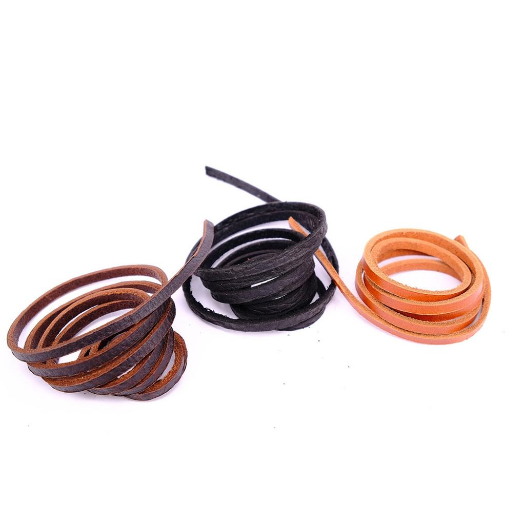 Imitation Leather Cord 1M for Jewelry Making and Craft Projects Bracelet String Practical Necklace Braided Thread Rope