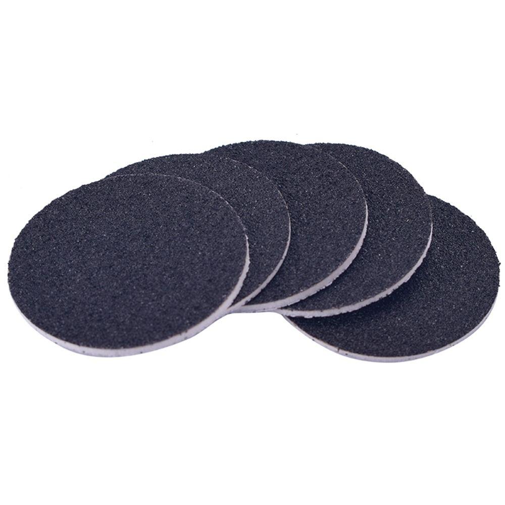 60 STÜCKE/Los 80/100/180 Körnung Ersatz-Schleifpapier-Scheibe Elektrischer Hornhautentferner für Füße