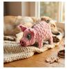 Squeaky Toy - EDEN - Kardi Pig - Plush - Pink - 16x24 Cm