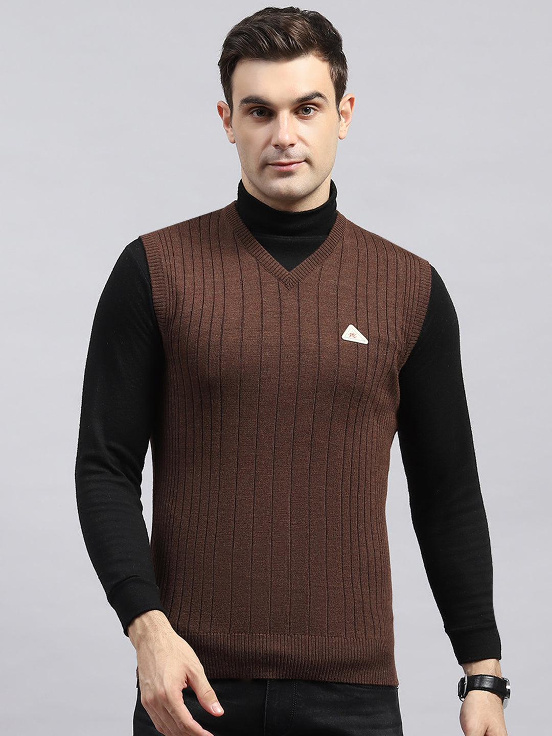 Monte Carlo Mens Regular Fit Solid Sweater 3XL