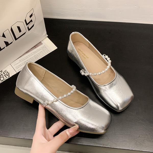 

Fashion Square Toe Shoes Woman Flats Modis Dress Summer New 2025 Mary Janes Shoes Woman 2025 Modis Square Toe Female Footwear New Cute S 35