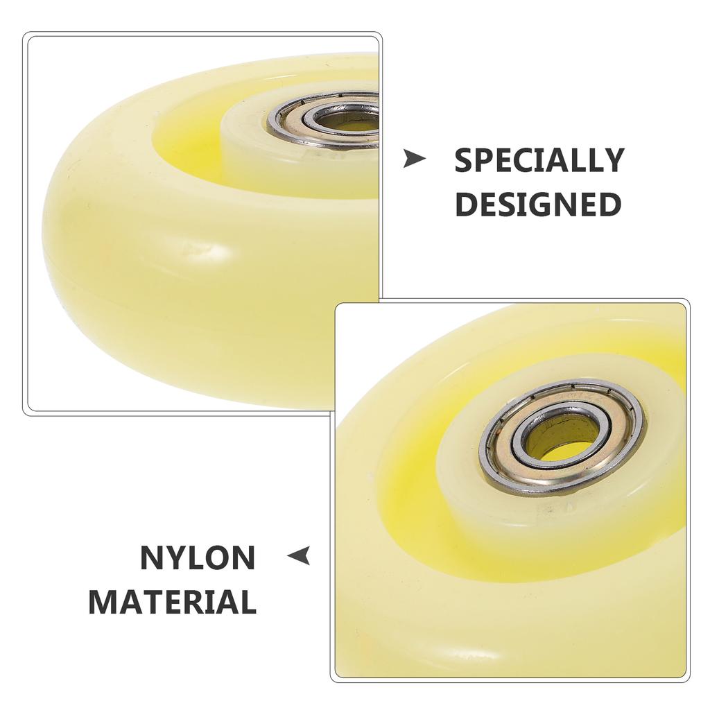 Adjustable Industrial Casters Office Wheels Automotive Nylon Tractor Ball Bearing Guide Pulley
