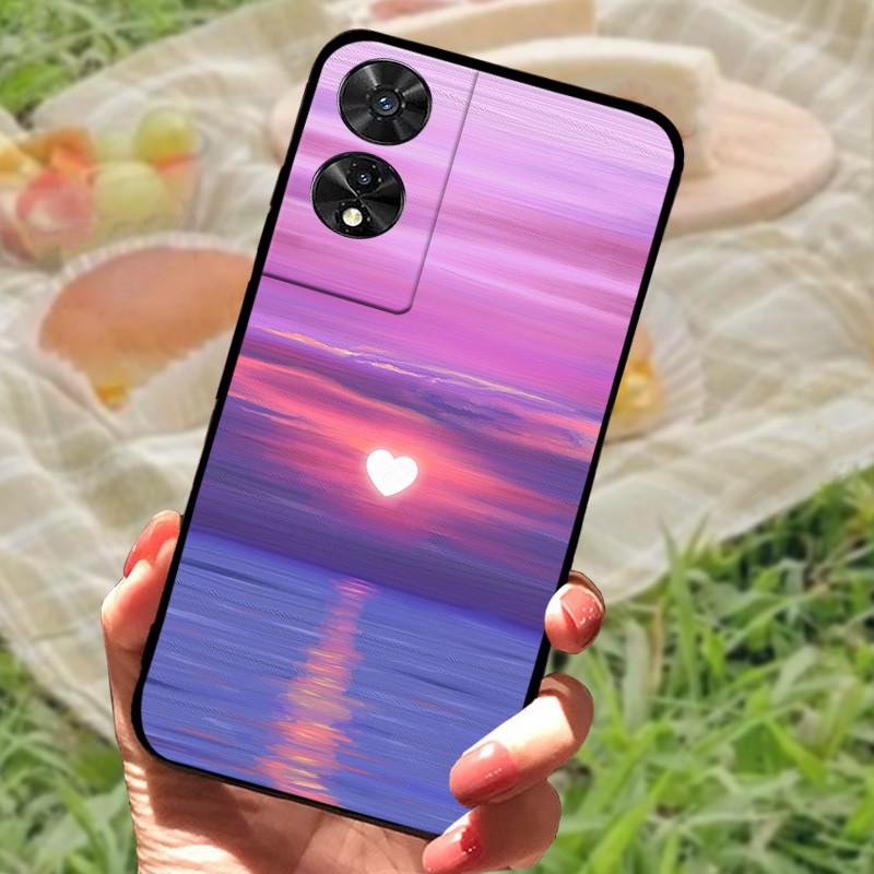 For TCL 505 Case Cover For TCL 50 SE Silicone Soft Marble Black Bumper Funda Coque for TCL 50 5G Full Protective TCL505 TCL50 SE TCL 50 5G